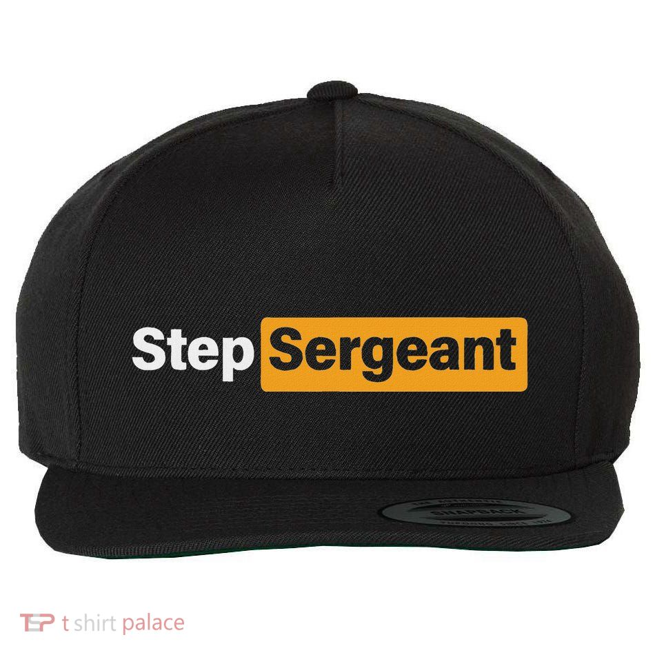 Step Sergeant Step Team Wool Snapback Cap
