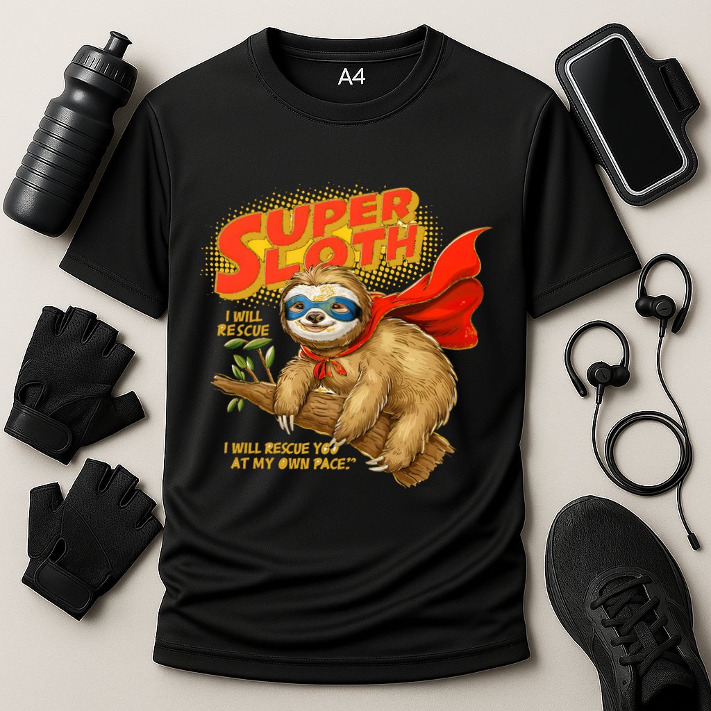 Super Sloth Cooling Performance Crew T-Shirt