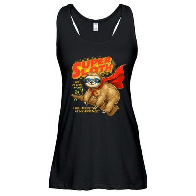 Super Sloth Ladies Essential Flowy Tank