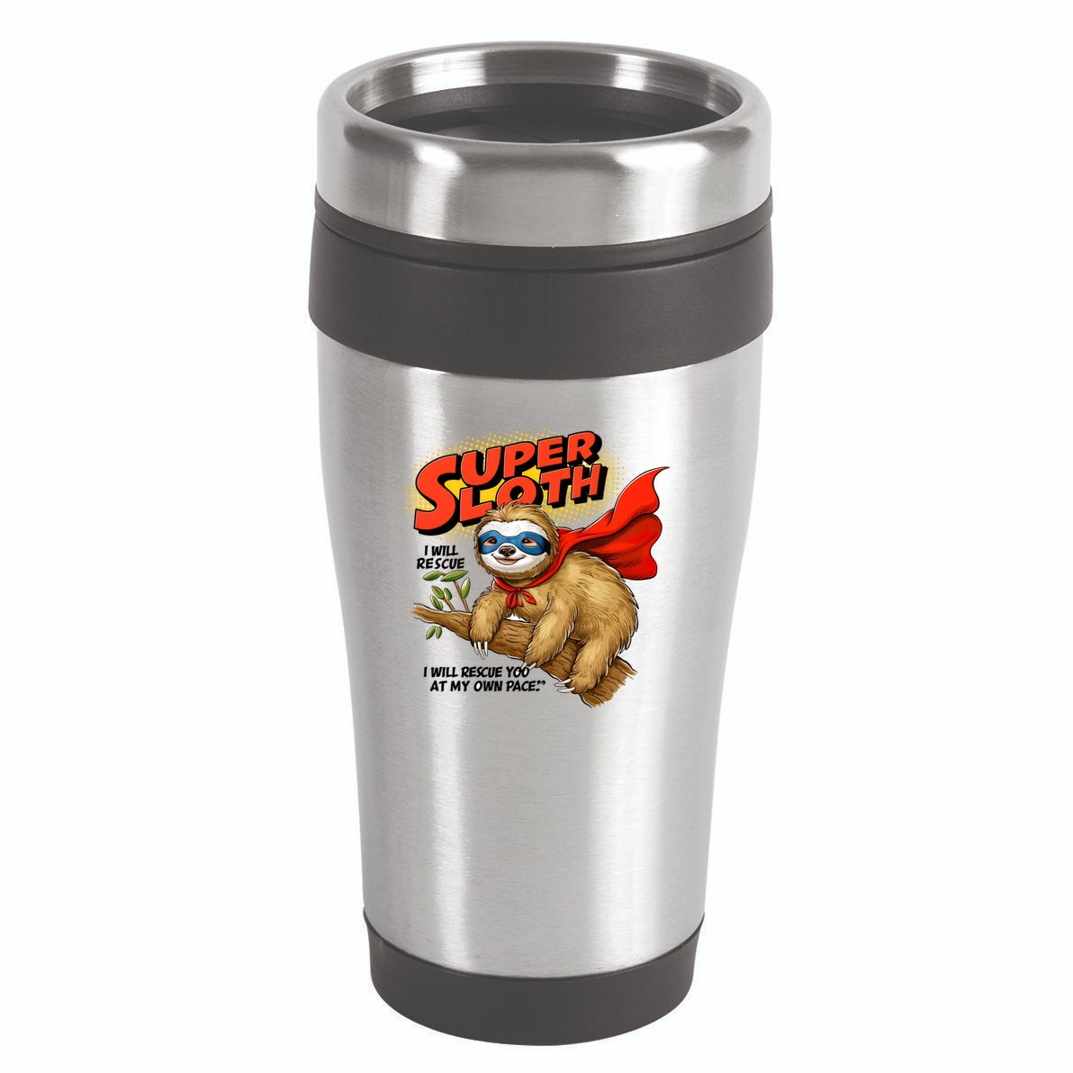 Super Sloth 16oz Travel Tumbler