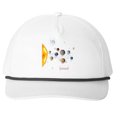 Solar System STEM Kids Realistic Space Snapback Five-Panel Rope Hat