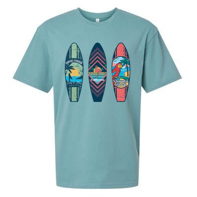 Surfing Surfboarder Surfer Funny Surfboard Sueded Cloud Jersey T-Shirt