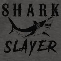 Shark Slayer Shark Fishing & Salt Water Anglers Vector Backpack
