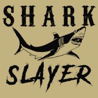 Shark Slayer Shark Fishing & Salt Water Anglers Cooling Performance Crew T-Shirt