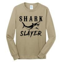 Shark Slayer Shark Fishing & Salt Water Anglers Tall Long Sleeve T-Shirt