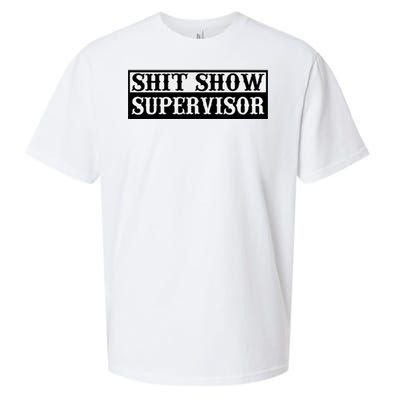 SHIT SHOW SUPERVISOR Sueded Cloud Jersey T-Shirt