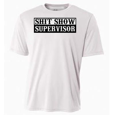 SHIT SHOW SUPERVISOR Cooling Performance Crew T-Shirt