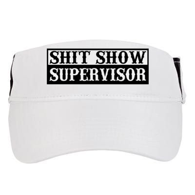 SHIT SHOW SUPERVISOR Adult Drive Performance Visor