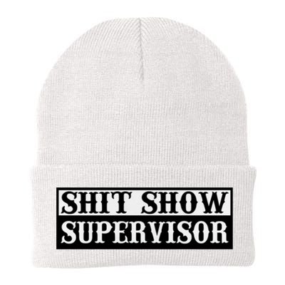 SHIT SHOW SUPERVISOR Knit Cap Winter Beanie