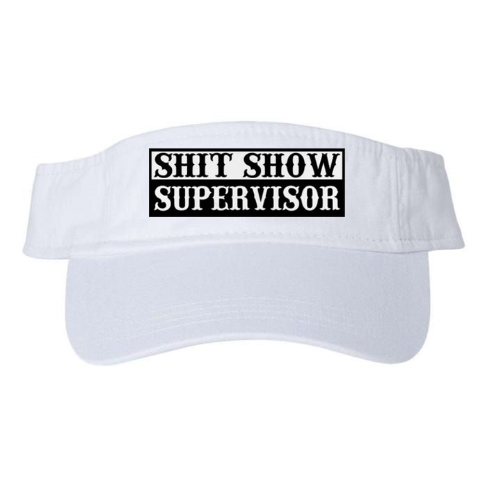 SHIT SHOW SUPERVISOR Valucap Bio-Washed Visor