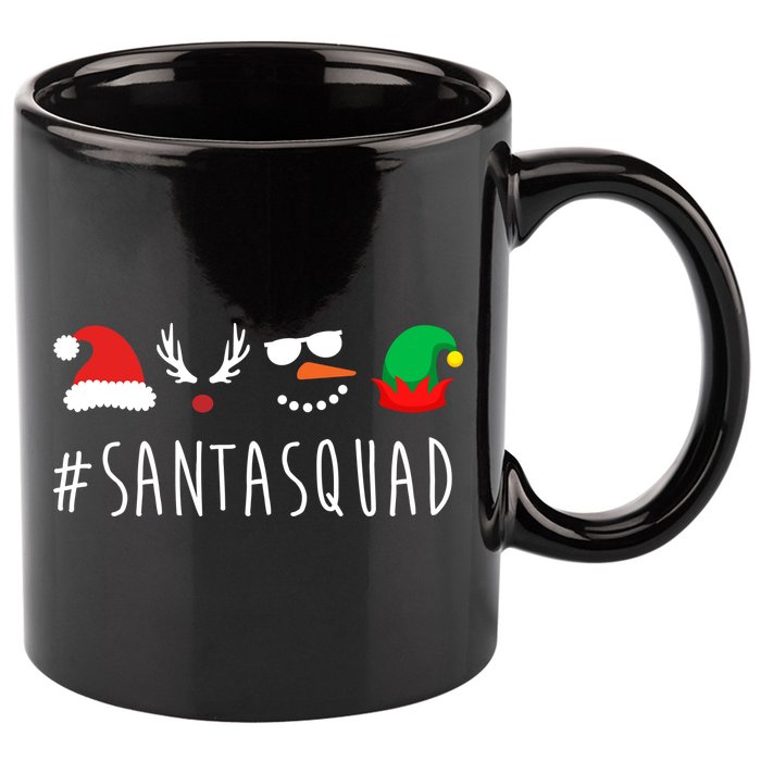 Santa Squad 11oz C Handle Ceramic Mug