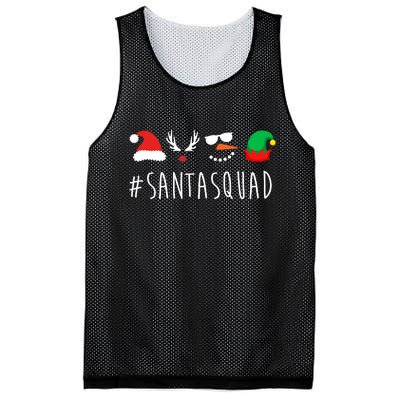 Santa Squad Mesh Reversible Basketball Jersey Tank