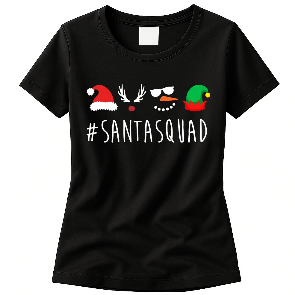 Santa Squad Womens T-Shirt