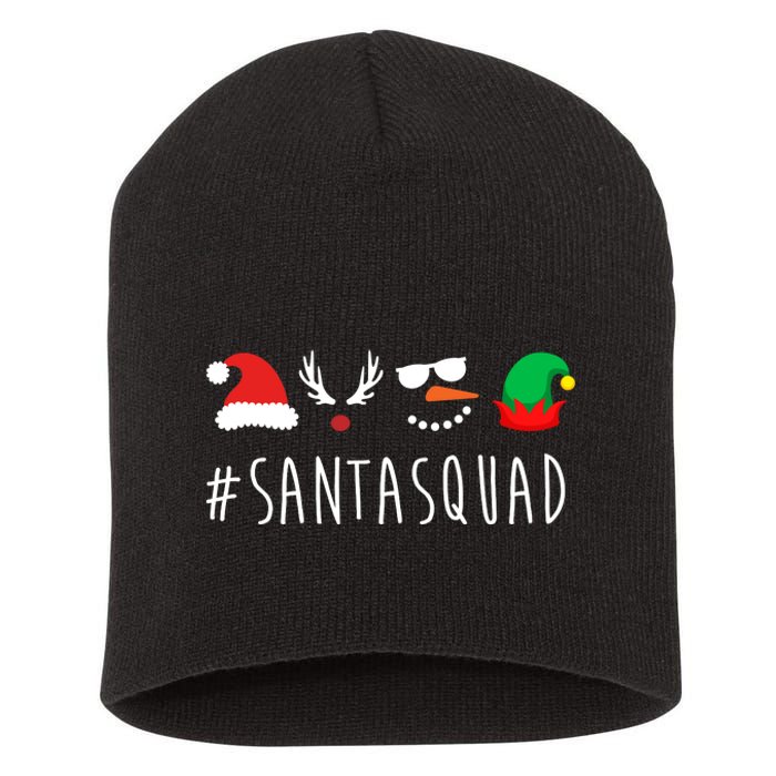 Santa Squad Short Acrylic Beanie