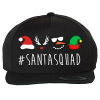 Santa Squad Wool Snapback Cap