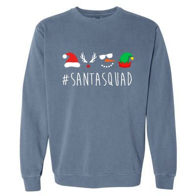 Santa Squad Garment-Dyed Sweatshirt