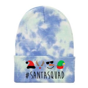 Santa Squad Tie Dye 12in Knit Beanie