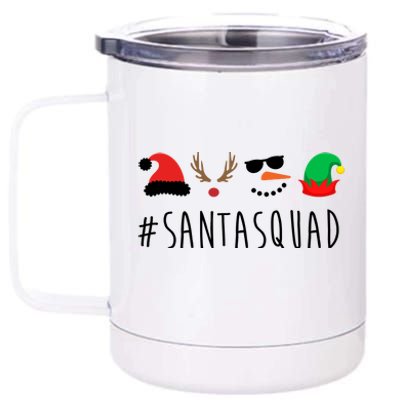 Santa Squad 12 oz Stainless Steel Tumbler Cup