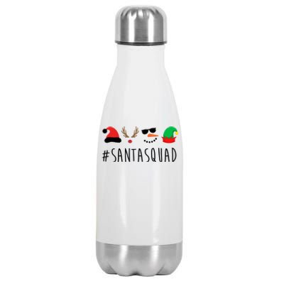 Santa Squad Stainless Steel Insulated Water Bottle