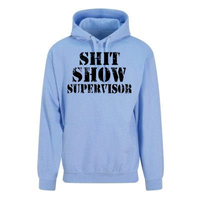 Shit Show Supervisor Unisex Surf Hoodie