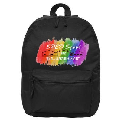 Sped Squad 16 in Basic Backpack
