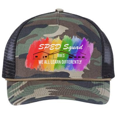 Sped Squad Retro Rope Trucker Hat Cap