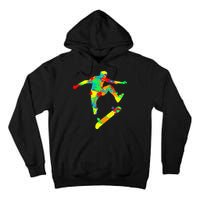 Skateboard Skater Skateboarder Tall Hoodie