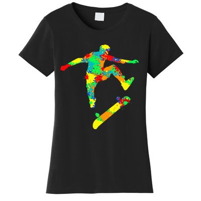 Skateboard Skater Skateboarder Women's T-Shirt