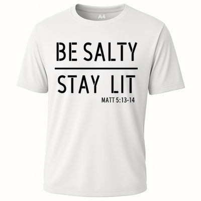 Stay Salty Stay Lit Christian Religious Performance Shirt