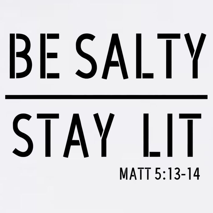 Stay Salty Stay Lit Christian Religious Beanie