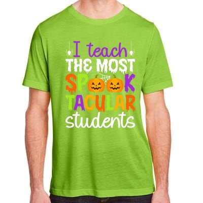 Spooktacular Students Spooky Teacher Halloween Teaching Gift Adult ChromaSoft Performance T-Shirt