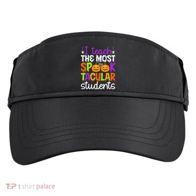 Spooktacular Students Spooky Teacher Halloween Teaching Gift Adult Drive Performance Visor