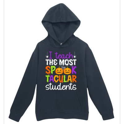 Spooktacular Students Spooky Teacher Halloween Teaching Gift Urban Pullover Hoodie