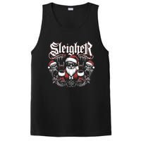 Sleigher Skull Santa Rock N’ Roll Christmas Metal PosiCharge Competitor Tank