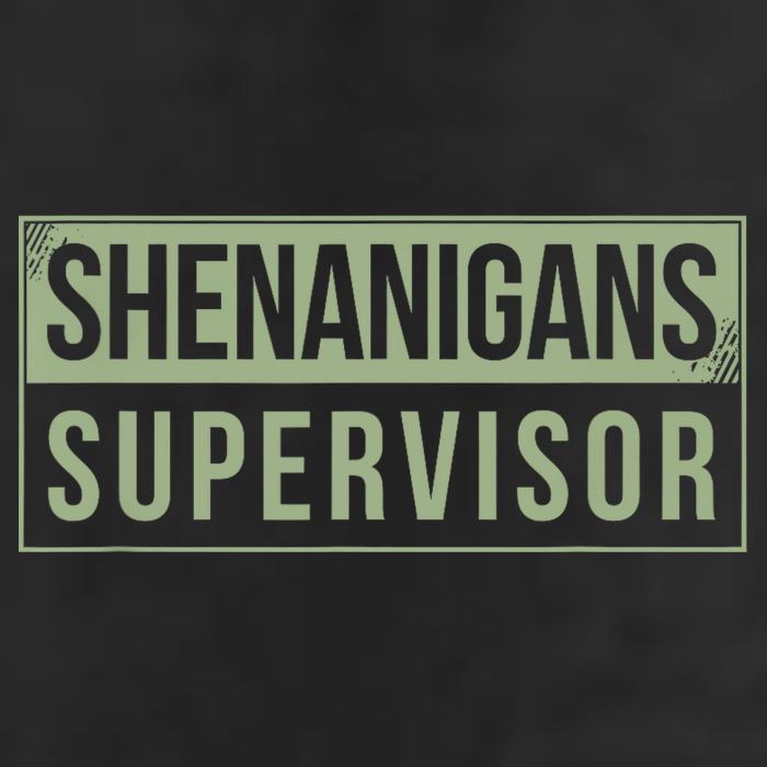 Shenanigans Supervisor Adult Drive Performance Visor