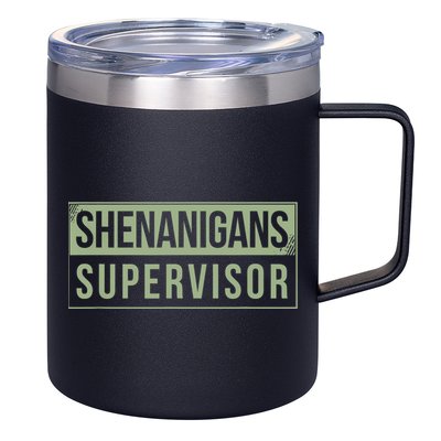 Shenanigans Supervisor 12oz Stainless Steel Coffee Mug