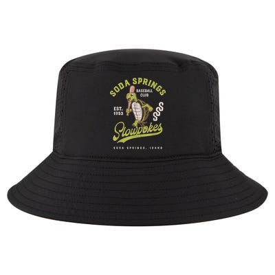 Soda Springs Slowpokes Retro Minor League Baseball Team Cool Comfort Performance Bucket Hat