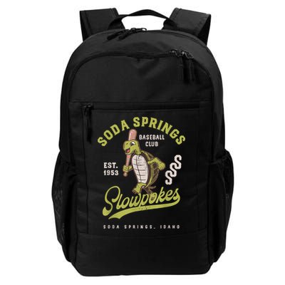 Soda Springs Slowpokes Retro Minor League Baseball Team Backpack