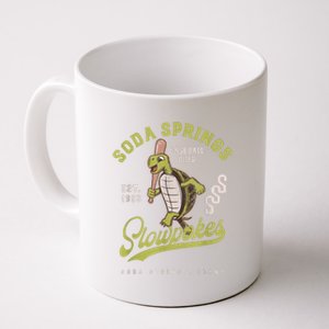 Soda Springs Slowpokes Retro Minor League Baseball Team Coffee Mug