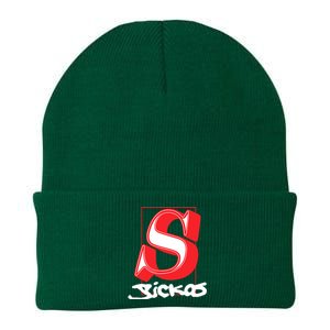 Sickos Store Sickos Serif Knit Cap Winter Beanie