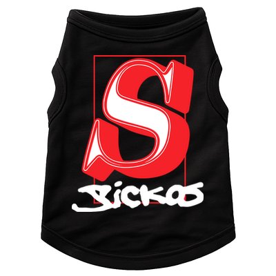 Sickos Store Sickos Serif Doggie Tank