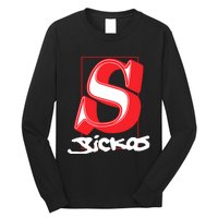 Sickos Store Sickos Serif Long Sleeve Shirt