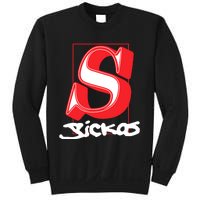 Sickos Store Sickos Serif Sweatshirt