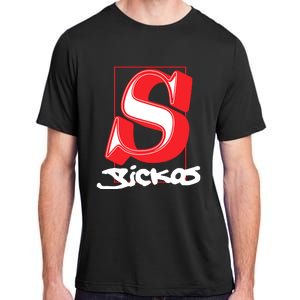 Sickos Store Sickos Serif Adult ChromaSoft Performance T-Shirt