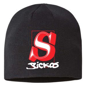 Sickos Store Sickos Serif Sustainable Beanie