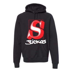 Sickos Store Sickos Serif Premium Hoodie