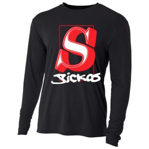 Sickos Store Sickos Serif Cooling Performance Long Sleeve Crew