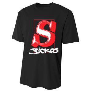 Sickos Store Sickos Serif Performance Sprint T-Shirt