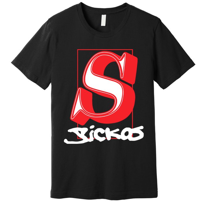 Sickos Store Sickos Serif Premium T-Shirt