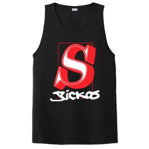 Sickos Store Sickos Serif PosiCharge Competitor Tank